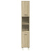 Dulap de baie, stejar sonoma, 30,5x30x179 cm, lemn prelucrat - WALTI WALTI