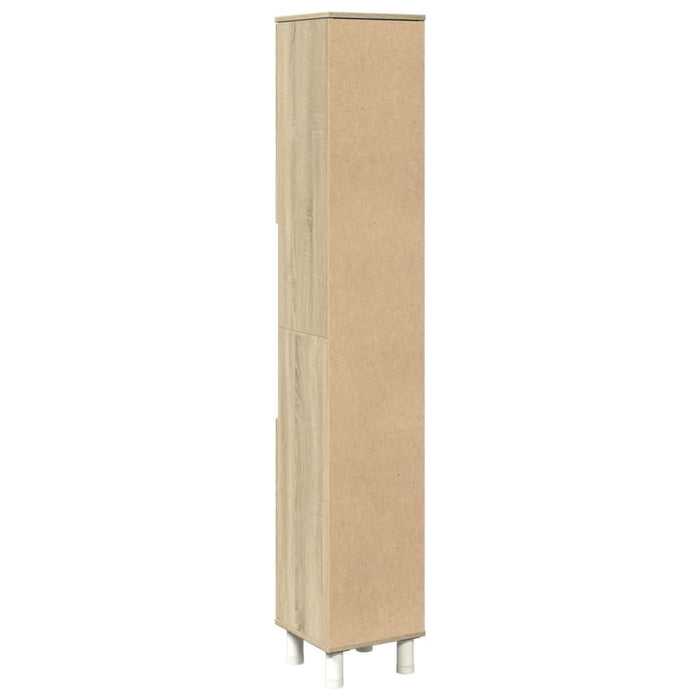 Dulap de baie, stejar sonoma, 30,5x30x179 cm, lemn prelucrat - WALTI WALTI