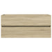 Dulap chiuvetă baie stejar sonoma 100x38,5x45 cm lemn prelucrat - WALTI WALTI
