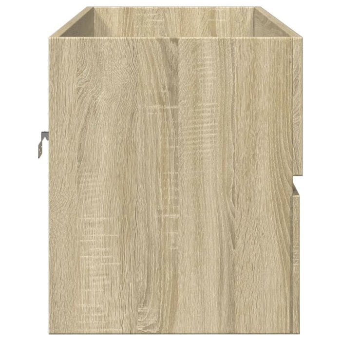 Dulap chiuvetă baie stejar sonoma 100x38,5x45 cm lemn prelucrat - WALTI WALTI