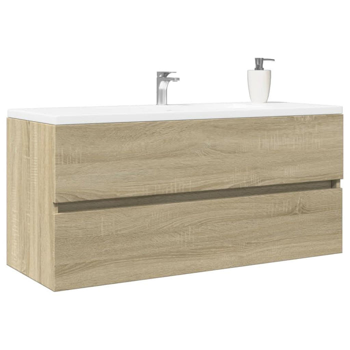 Dulap chiuvetă baie stejar sonoma 100x38,5x45 cm lemn prelucrat - WALTI WALTI