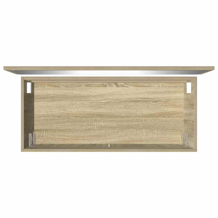 Set mobilier de baie, 2 piese, stejar sonoma, lemn prelucrat - WALTI WALTI