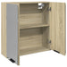 Dulap oglindă baie stejar sonoma 64,5x20x66,5 cm lemn prelucrat - WALTI WALTI
