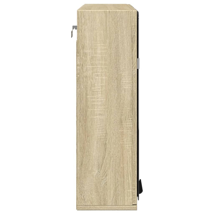 Dulap oglindă baie stejar sonoma 64,5x20x66,5 cm lemn prelucrat - WALTI WALTI