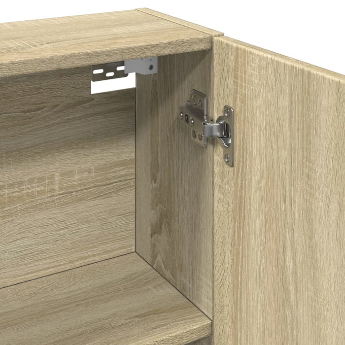 Dulap oglindă baie stejar sonoma 64,5x20x66,5 cm lemn prelucrat - WALTI WALTI