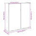 Dulap oglindă baie stejar sonoma 64,5x20x66,5 cm lemn prelucrat - WALTI WALTI