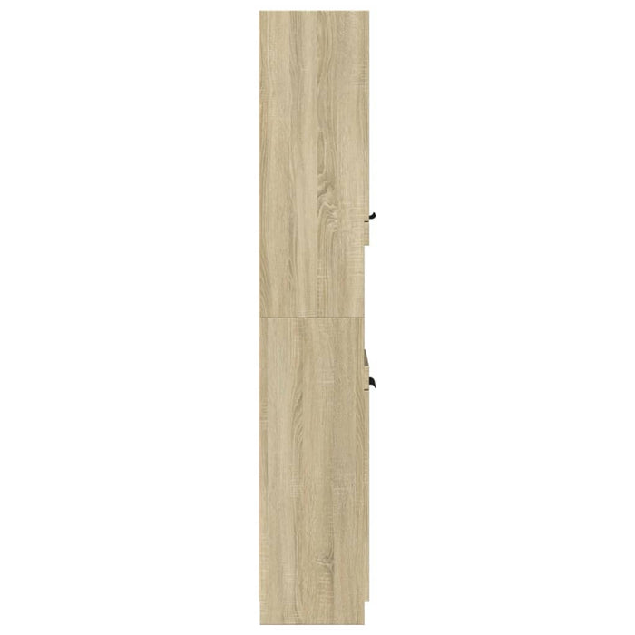 Dulap de baie, stejar sonoma, 32x34x188,5 cm, lemn prelucrat - WALTI WALTI