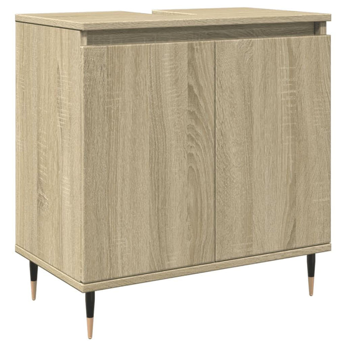 Dulap de baie, stejar sonoma, 58x33x60 cm, lemn prelucrat - WALTI WALTI