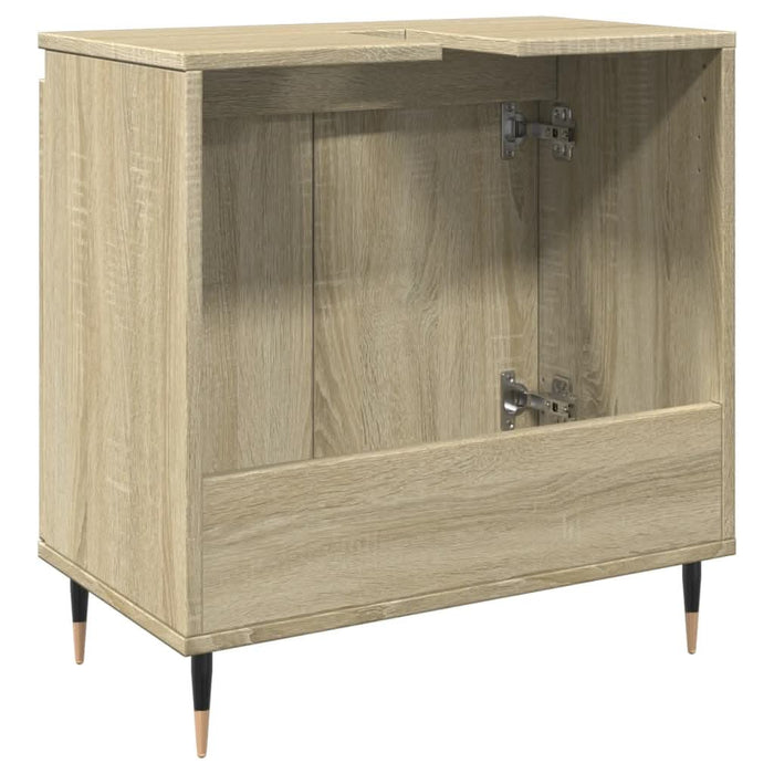 Dulap de baie, stejar sonoma, 58x33x60 cm, lemn prelucrat - WALTI WALTI