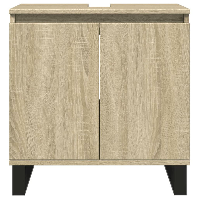 Dulap de baie, stejar sonoma, 58x33x60 cm, lemn prelucrat - WALTI WALTI