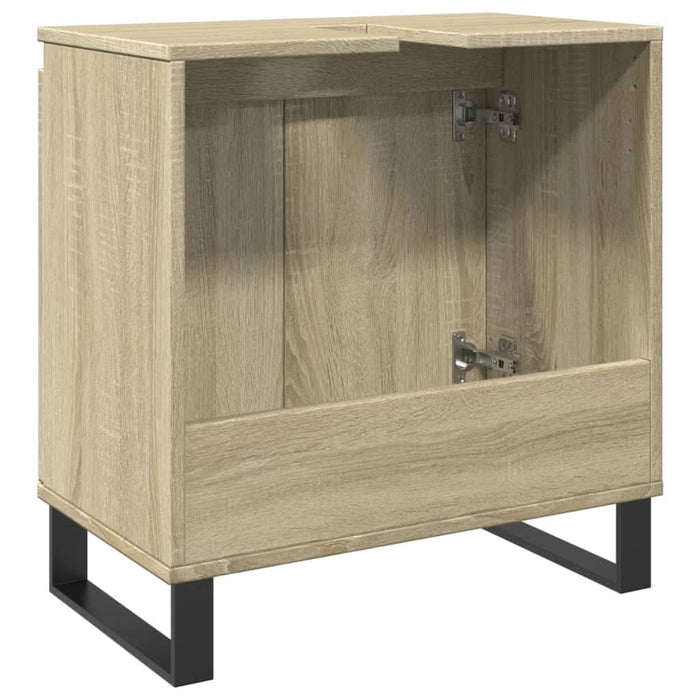 Dulap de baie, stejar sonoma, 58x33x60 cm, lemn prelucrat - WALTI WALTI