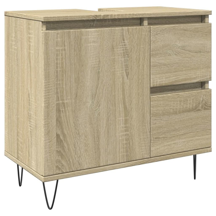 Dulap de baie, stejar sonoma, 65x33x60 cm, lemn prelucrat - WALTI WALTI