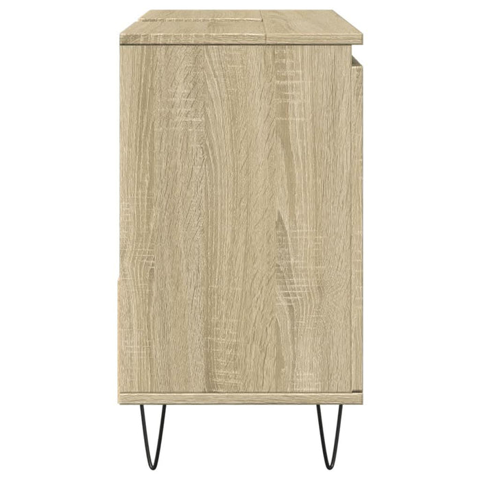 Dulap de baie, stejar sonoma, 65x33x60 cm, lemn prelucrat - WALTI WALTI