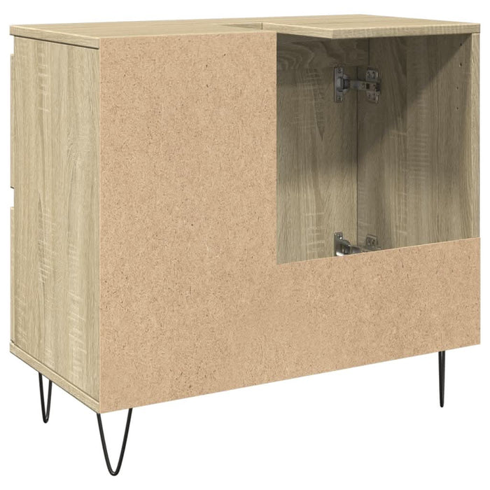 Dulap de baie, stejar sonoma, 65x33x60 cm, lemn prelucrat - WALTI WALTI