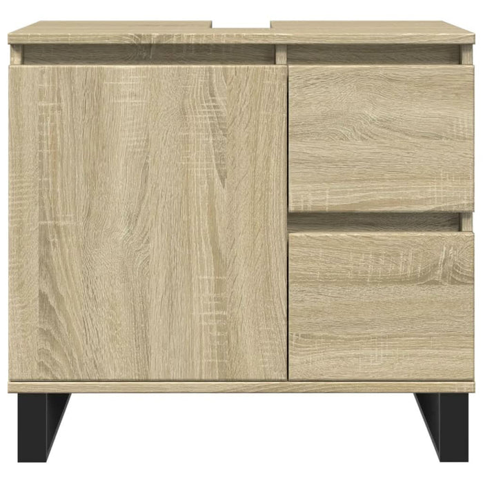 Dulap de baie, stejar sonoma, 65x33x60 cm, lemn prelucrat - WALTI WALTI