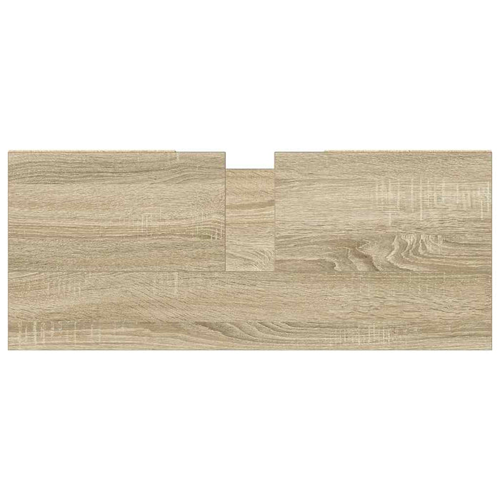 Dulap pentru baie, stejar sonoma, 80x33x60 cm, lemn compozit WALTI
