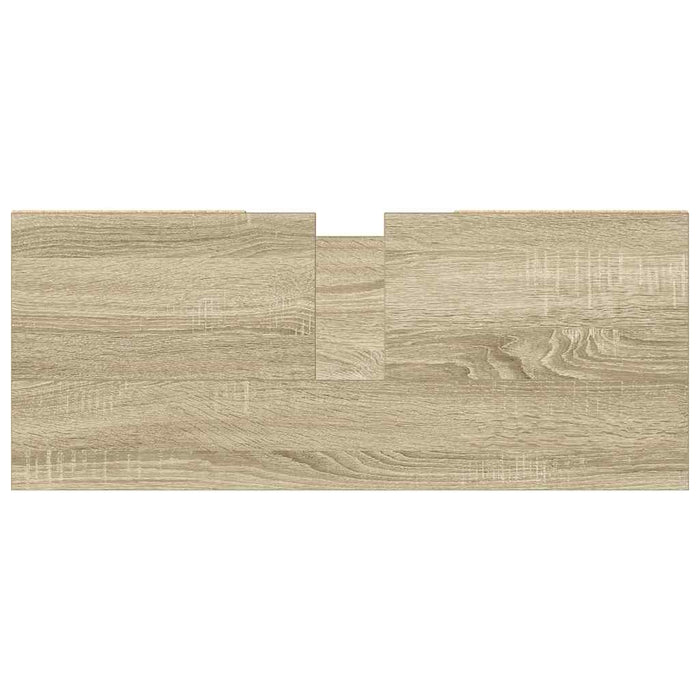 Dulap pentru baie, stejar sonoma, 80x33x60 cm, lemn compozit WALTI
