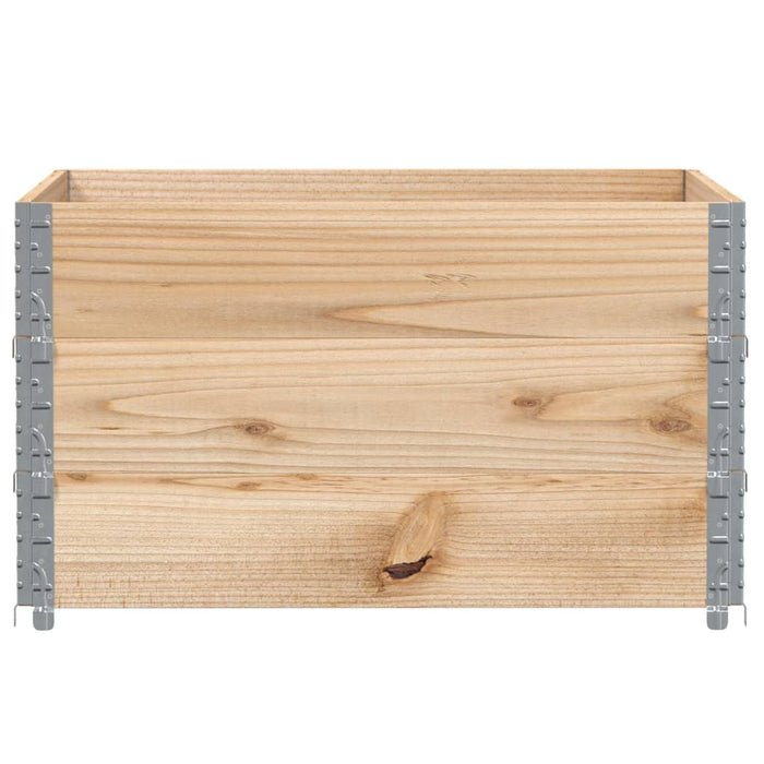 Rame pentru paleți, 3 buc., 100x100 cm, lemn masiv de pin - WALTI WALTI