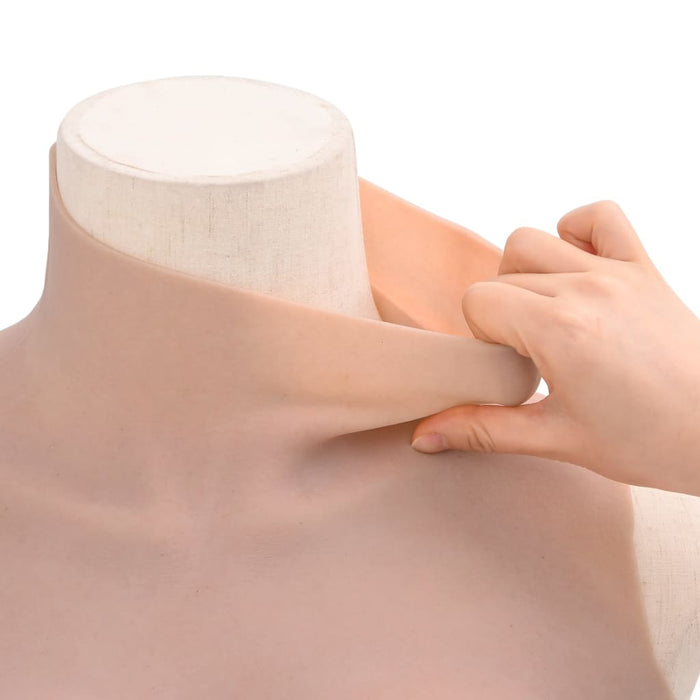 Bust cu sâni din silicon cupă C, culoare naturală - WALTI WALTI