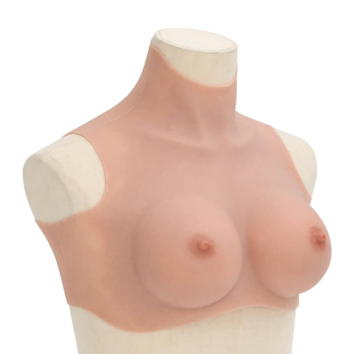 Bust cu sâni din silicon cupă D, culoare naturală - WALTI WALTI