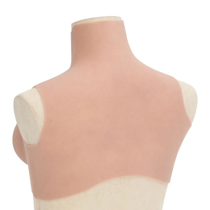 Bust cu sâni din silicon cupă E, culoare naturală - WALTI WALTI