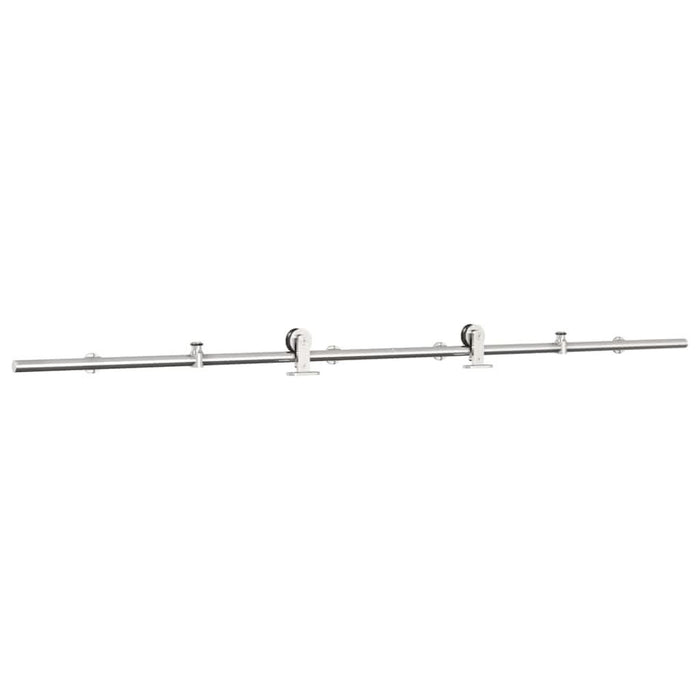 Set piese pentru ușă glisantă, argintiu, 200 cm oțel inoxidabil - WALTI WALTI