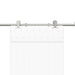 Set piese pentru ușă glisantă, argintiu, 200 cm oțel inoxidabil - WALTI WALTI