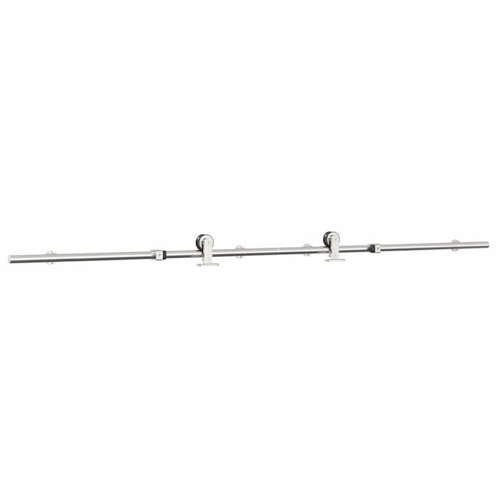 Set piese pentru ușă glisantă, argintiu, 183 cm oțel inoxidabil - WALTI WALTI
