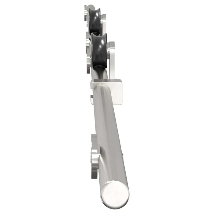 Set piese pentru ușă glisantă, argintiu, 183 cm oțel inoxidabil - WALTI WALTI