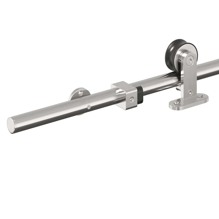 Set piese pentru ușă glisantă, argintiu, 183 cm oțel inoxidabil - WALTI WALTI