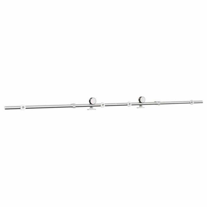Set piese pentru ușă glisantă, argintiu, 200 cm oțel inoxidabil - WALTI WALTI