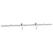 Set piese pentru ușă glisantă, argintiu, 183 cm oțel inoxidabil - WALTI WALTI
