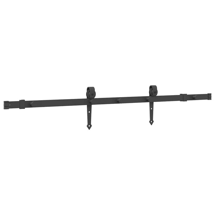 Set feronerie pentru uși glisante, negru, 152,5 cm, oțel - WALTI WALTI