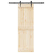 Set feronerie pentru uși glisante, negru, 152,5 cm, oțel - WALTI WALTI