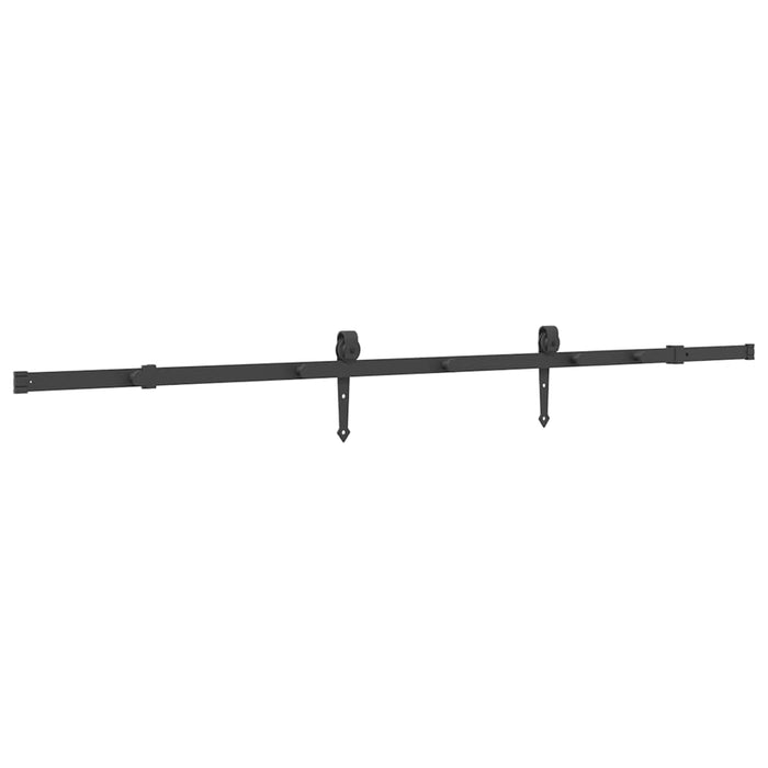 Set feronerie pentru uși glisante, negru, 213,5 cm, oțel - WALTI WALTI