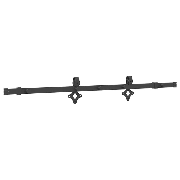 Set feronerie pentru uși glisante, negru, 152,5 cm, oțel - WALTI WALTI