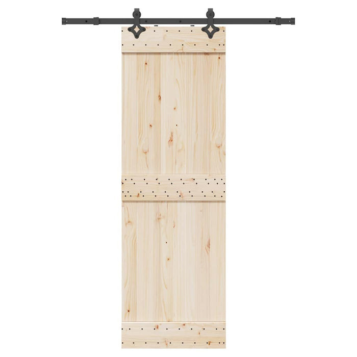 Set feronerie pentru uși glisante, negru, 152,5 cm, oțel - WALTI WALTI