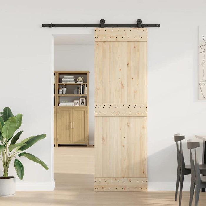 Set feronerie pentru uși glisante, negru, 152,5 cm, oțel - WALTI WALTI