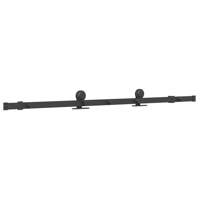 Set feronerie pentru uși glisante, negru, 152,5 cm, oțel - WALTI WALTI