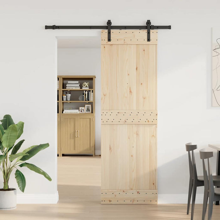 Set feronerie pentru uși glisante, negru, 152,5 cm, oțel - WALTI WALTI