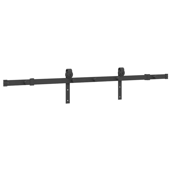 Set feronerie pentru uși glisante, negru, 152,5 cm, oțel - WALTI WALTI
