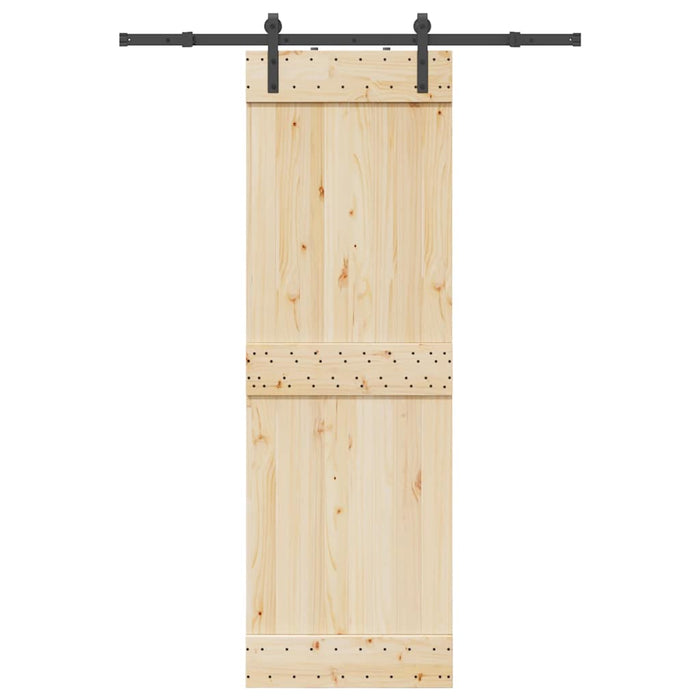 Set feronerie pentru uși glisante, negru, 152,5 cm, oțel - WALTI WALTI