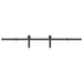 Set feronerie pentru ușă glisantă, negru, 183 cm, oțel - WALTI WALTI