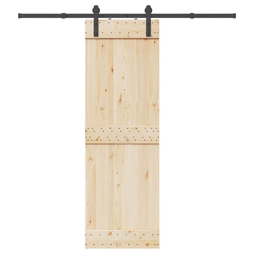 Set feronerie pentru uși glisante, negru, 200 cm, oțel - WALTI WALTI
