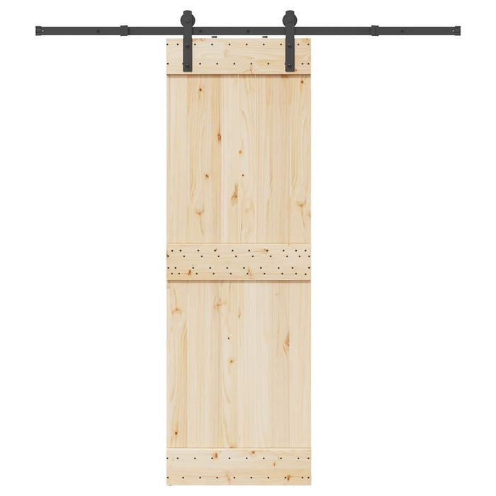 Set feronerie pentru uși glisante, negru, 200 cm, oțel - WALTI WALTI