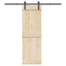 Set feronerie pentru uși glisante, negru, 200 cm, oțel - WALTI WALTI