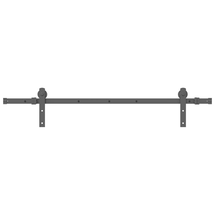 Set feronerie pentru ușă glisantă, negru, 152 cm, oțel - WALTI WALTI