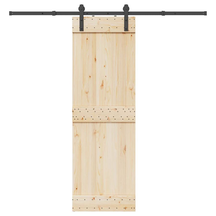 Set feronerie pentru uși glisante, negru, 213,5 cm, oțel - WALTI WALTI