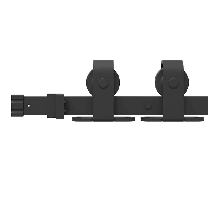 Set feronerie pentru ușă glisantă, negru, 183 cm, oțel - WALTI WALTI