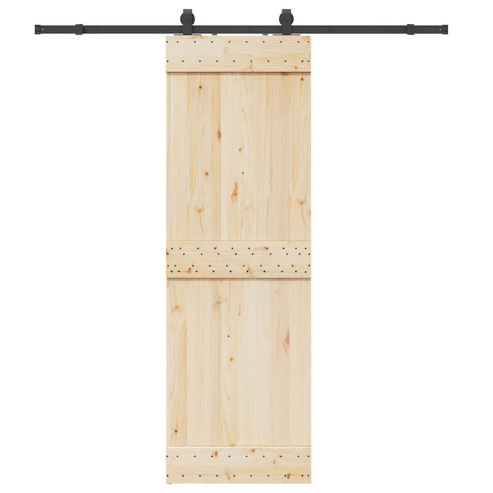 Set feronerie pentru uși glisante, negru, 200 cm, oțel - WALTI WALTI